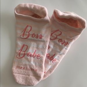 Pure Barre Grippy Socks